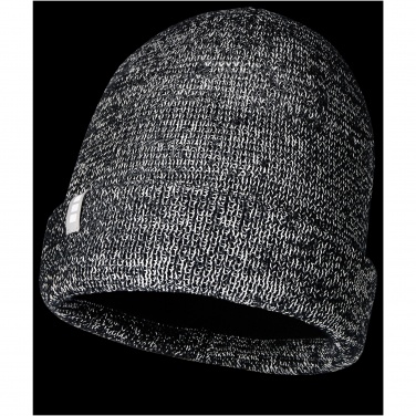 Logo trade promotional giveaways image of: Rigi reflective beanie