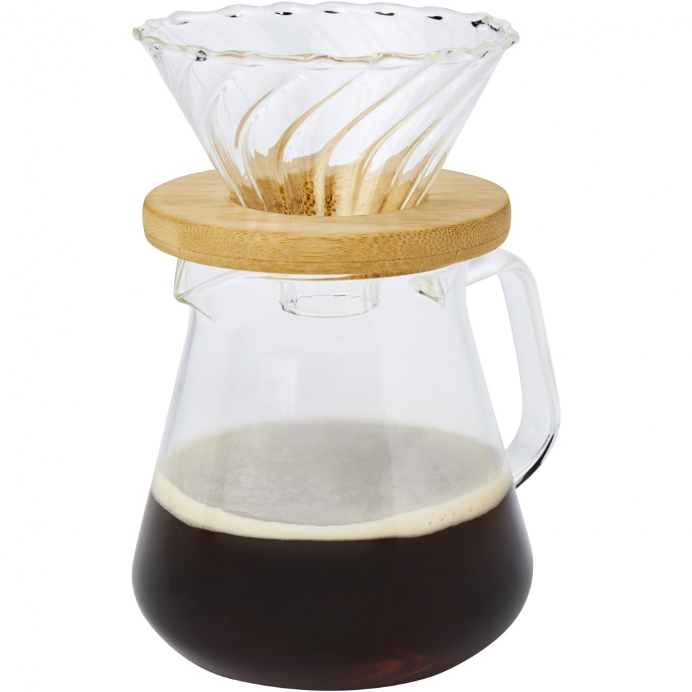 Logotrade promotional giveaway image of: Geis 500 ml glass coffee maker