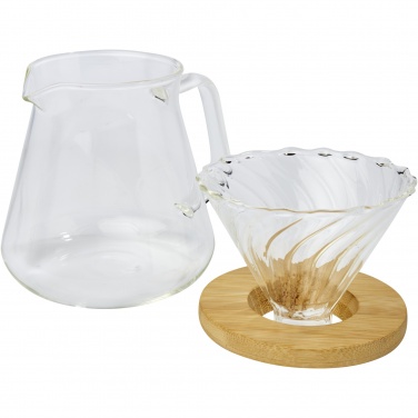 Logo trade promotional gift photo of: Geis 500 ml glass coffee maker