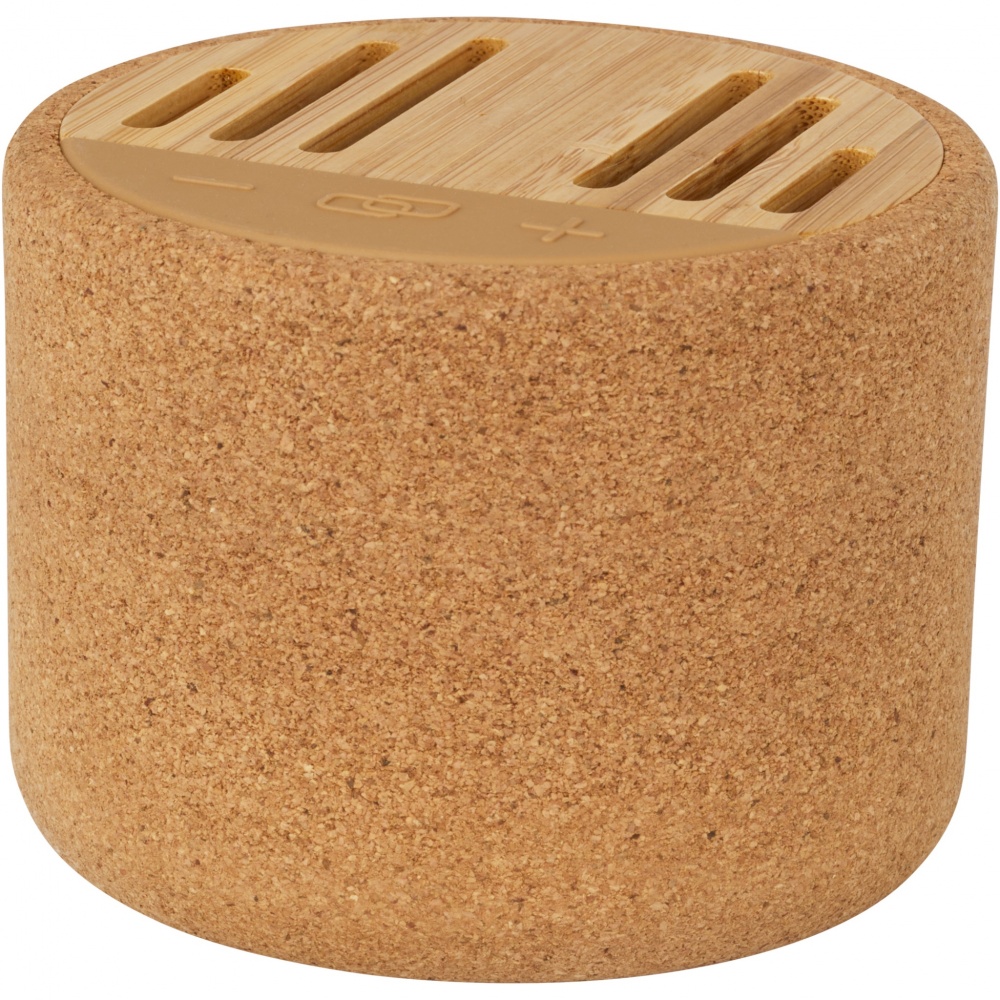 Logo trade promotional items picture of: Cerris 5W cork Bluetooth® speaker