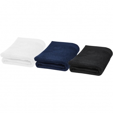 Logo trade corporate gifts image of: Riley 550 g/m² cotton towel 100x180 cm