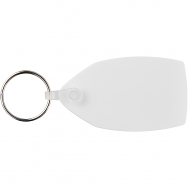 Logo trade promotional products picture of: Tait rectangular-shaped recycled keychain