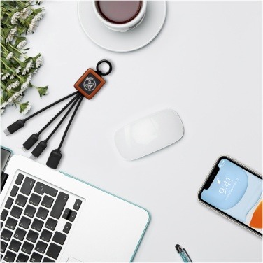 Logotrade promotional product image of: SCX.design C19 wooden easy to use cable