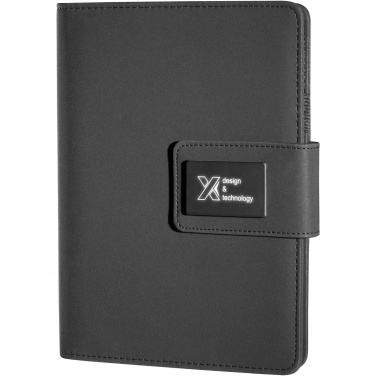 Logo trade corporate gifts picture of: SCX.design O16 A5 light-up notebook power bank
