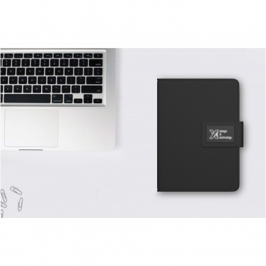 Logo trade promotional items picture of: SCX.design O16 A5 light-up notebook power bank