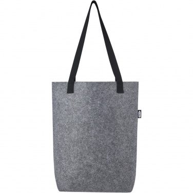 Logotrade promotional merchandise picture of: Felta GRS recycled felt tote bag with wide bottom 12L