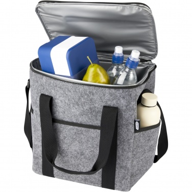 Logotrade advertising product picture of: Felta GRS recycled felt bottle cooler bag 21L