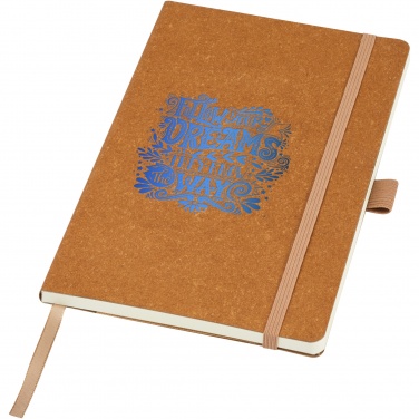 Logotrade corporate gift picture of: Kilau recycled leather notebook 
