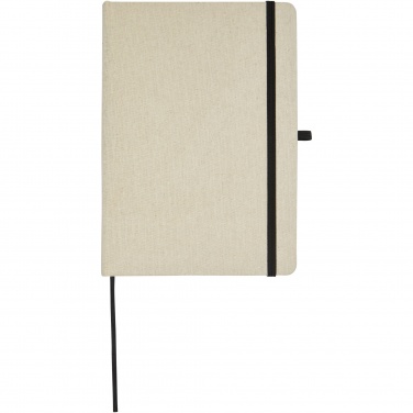 Logotrade advertising products photo of: Tutico organic cotton hardcover notebook