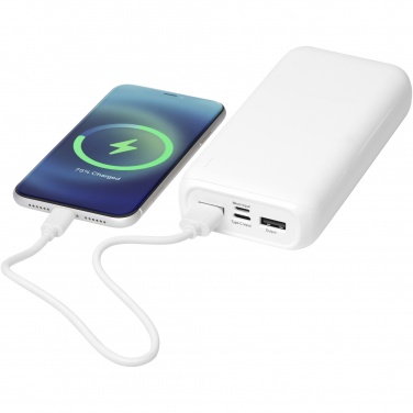 Logotrade promotional merchandise photo of: Electro 20.000 mAh recycled plastic power bank 