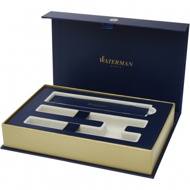 Logo trade promotional product photo of: Waterman Allure rollerball and ballpoint pen set 