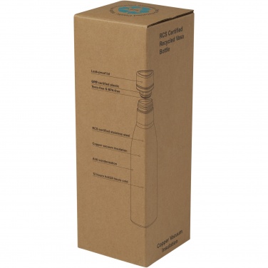 Logotrade corporate gift image of: Vasa 500 ml RCS certified recycled stainless steel copper vacuum insulated bottle