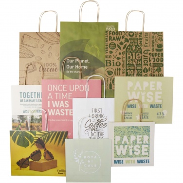 Logo trade promotional merchandise image of: Agricultural waste and kraft paper bags sample box