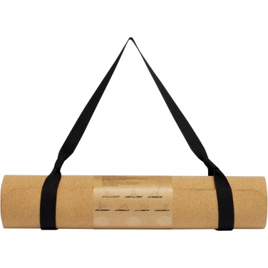 Logo trade promotional gift photo of: Trikona cork yoga mat