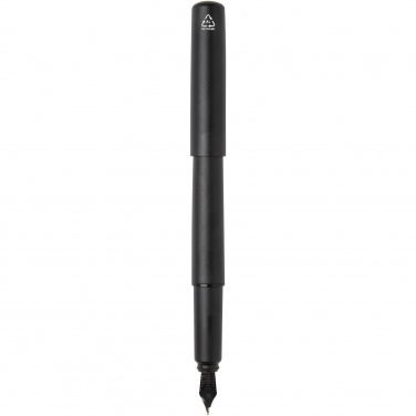 Logo trade business gift photo of: Lucetta recycled aluminium fountain pen