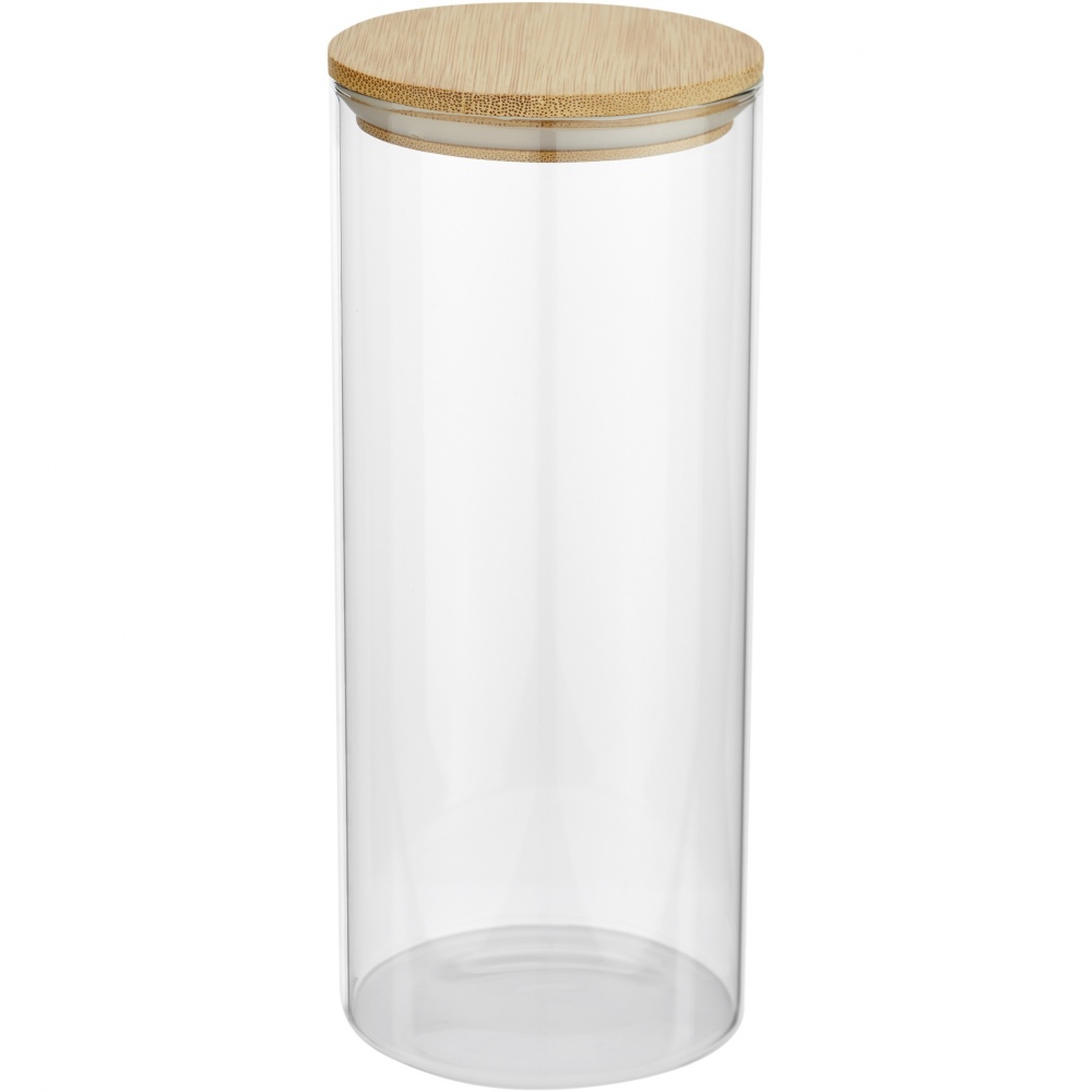 Logo trade promotional merchandise photo of: Boley 940 ml glass food container
