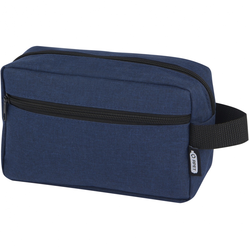 Logotrade promotional item picture of: Ross GRS RPET toiletry bag 1.5L