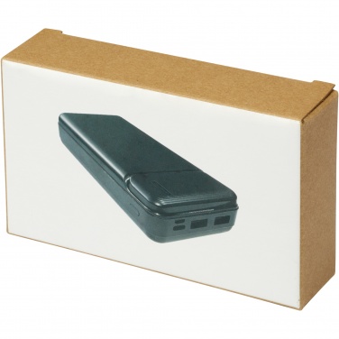 Logo trade promotional merchandise image of: Loop 20.000 mAh recycled plastic power bank 