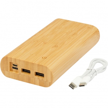 Logotrade promotional gifts photo of: Tulda 20.000 mAh bamboo power bank
