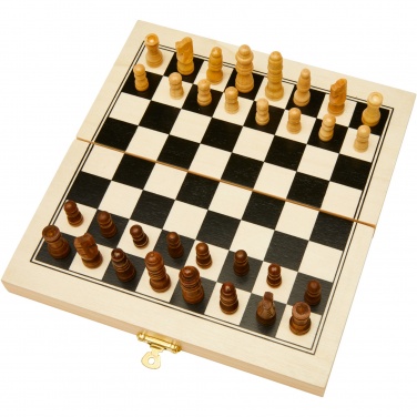 Logo trade promotional items picture of: King wooden chess set