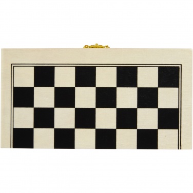 Logo trade business gifts image of: Mugo 3-in-1 wooden game set