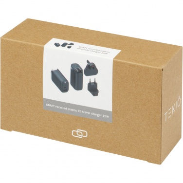Logotrade promotional giveaway image of: ADAPT 25W recycled plastic PD travel charger