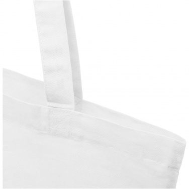 Logotrade advertising products photo of: Madras 140 g/m2 GRS recycled cotton tote bag 7L