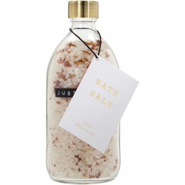 Logo trade business gift photo of: Wellmark Just Relax 500 ml bath salt - roses fragrance