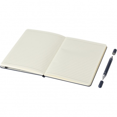 Logo trade business gifts image of: Skribo ballpoint pen and notebook set