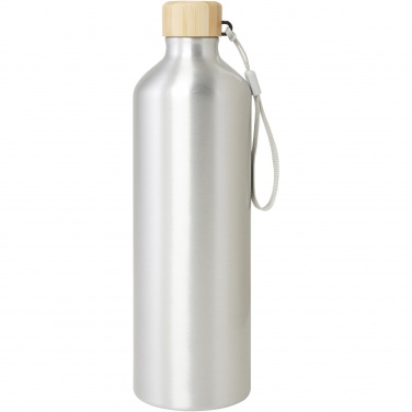 Logo trade promotional item photo of: Malpeza 1000 ml RCS certified recycled aluminium water bottle