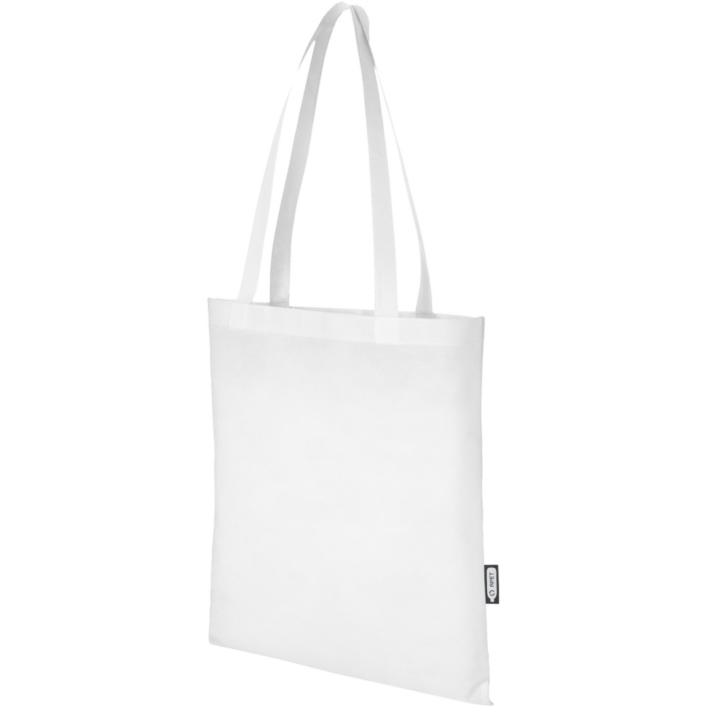 Logotrade promotional merchandise photo of: Zeus GRS recycled non-woven convention tote bag 6L