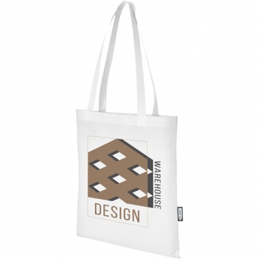 Logo trade promotional items picture of: Zeus GRS recycled non-woven convention tote bag 6L