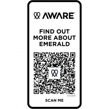 Logotrade business gift image of: Emerald short sleeve unisex Aware™ recycled polo