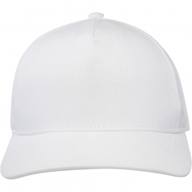 Logo trade business gifts image of: Onyx 5 panel Aware™ recycled cap