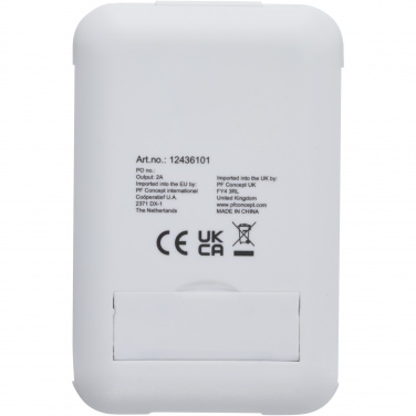 Logo trade corporate gifts picture of: Savvy recycled plastic modular charging cable with phone holder