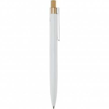 Logo trade promotional merchandise photo of: Nooshin recycled aluminium ballpoint pen  (blue ink)