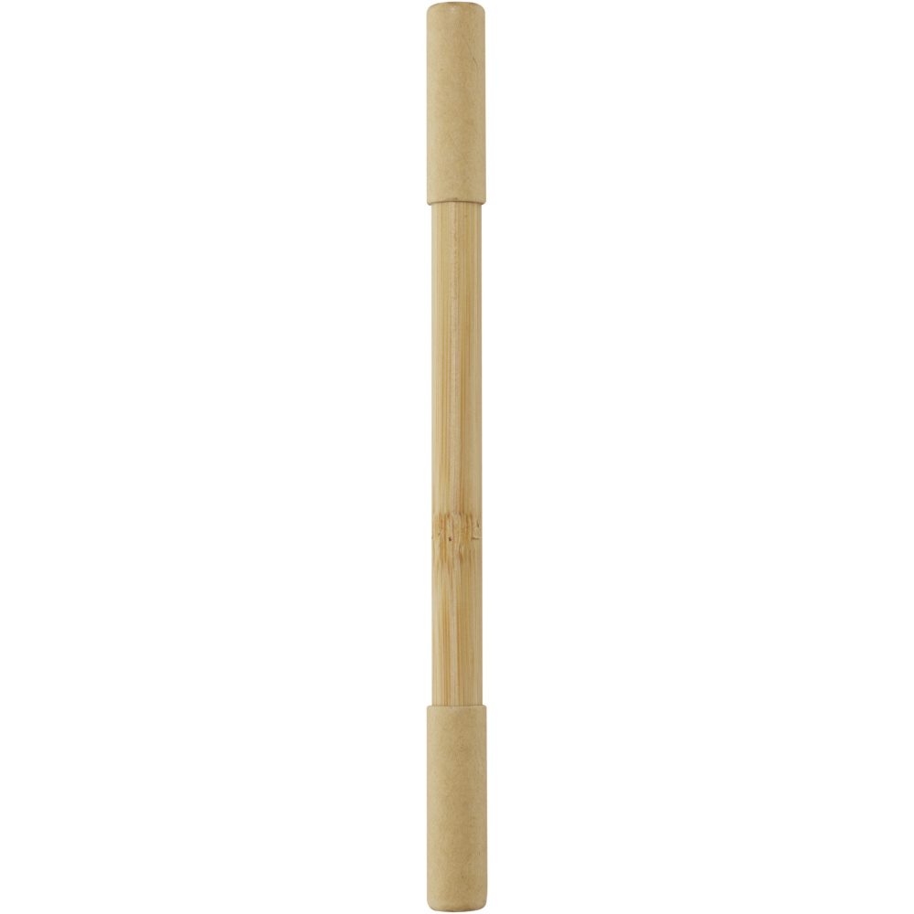 Logotrade promotional gift image of: Samambu bamboo duo pen