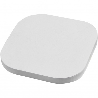 Logotrade corporate gift image of: Sticky-Mate® square-shaped recycled sticky notes with rounded corners