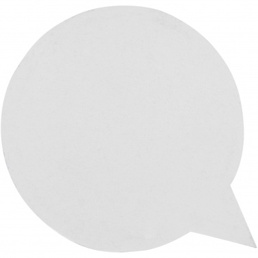 Logotrade promotional item picture of: Sticky-Mate® speech bubble-shaped recycled sticky notes