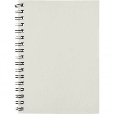 Logo trade promotional gifts picture of: Desk-Mate® A6 colour spiral notebook