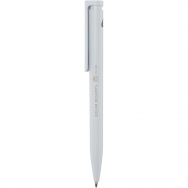 Logo trade promotional merchandise photo of: Unix recycled plastic ballpoint pen