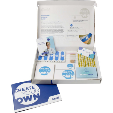 Logo trade promotional merchandise picture of: Plaster sample box 