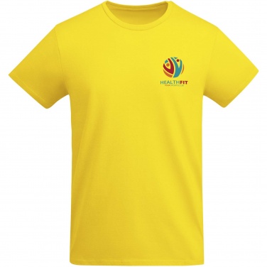 Logo trade advertising products image of: Breda short sleeve men's t-shirt