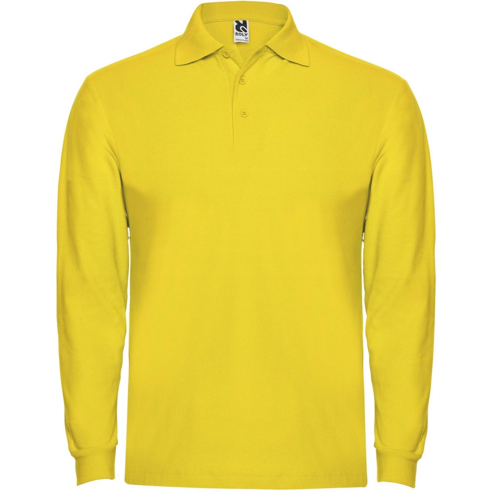 Logo trade promotional merchandise image of: Estrella long sleeve men's polo