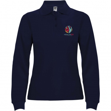 Logotrade promotional item image of: Estrella long sleeve women's polo