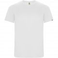 Imola short sleeve kids sports t-shirt, White