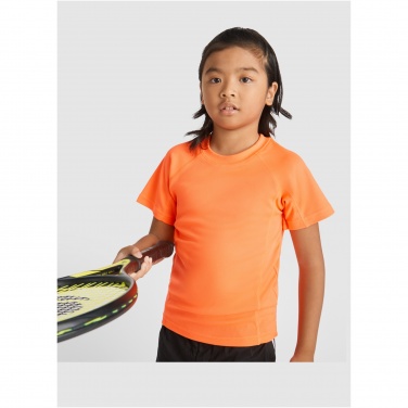 Logo trade promotional gift photo of: Montecarlo short sleeve kids sports t-shirt