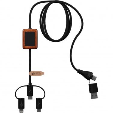 Logo trade promotional merchandise image of: SCX.design C46 5-in-1 CarPlay cable
