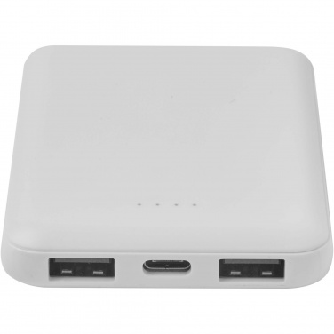 Logo trade promotional products image of: Asama 5000 mAh Type-C recycled plastic power bank