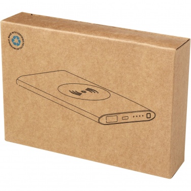 Logotrade promotional item picture of: Juice 4000 mAh Type-C recycled aluminium wireless power bank 